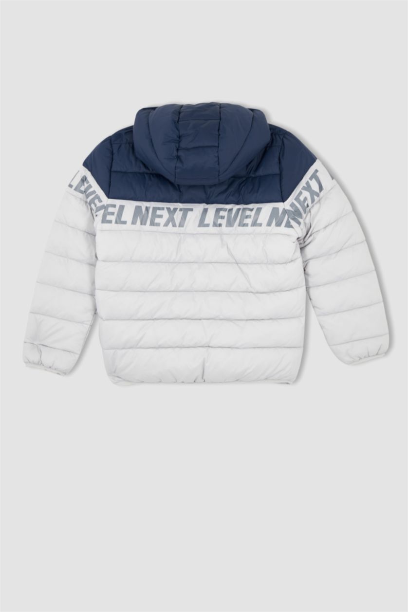 Мальчики и подростки Синий Куртка стандартного кроя для мальчиков