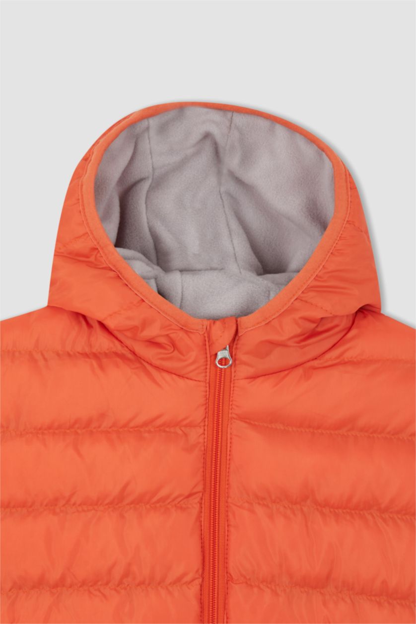 Мальчики и подростки Оранжевый Куртка стандартного кроя для мальчиков