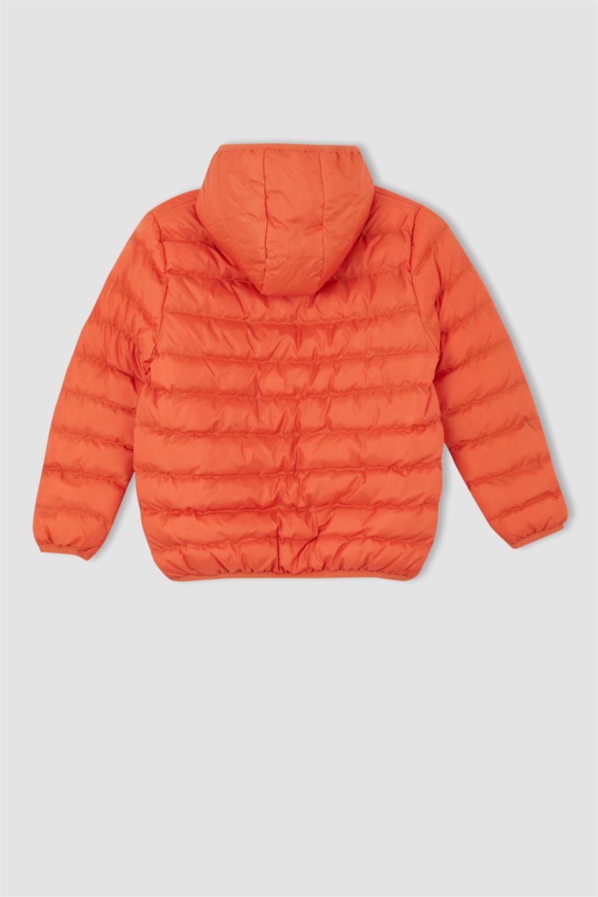 Мальчики и подростки Оранжевый Куртка стандартного кроя для мальчиков