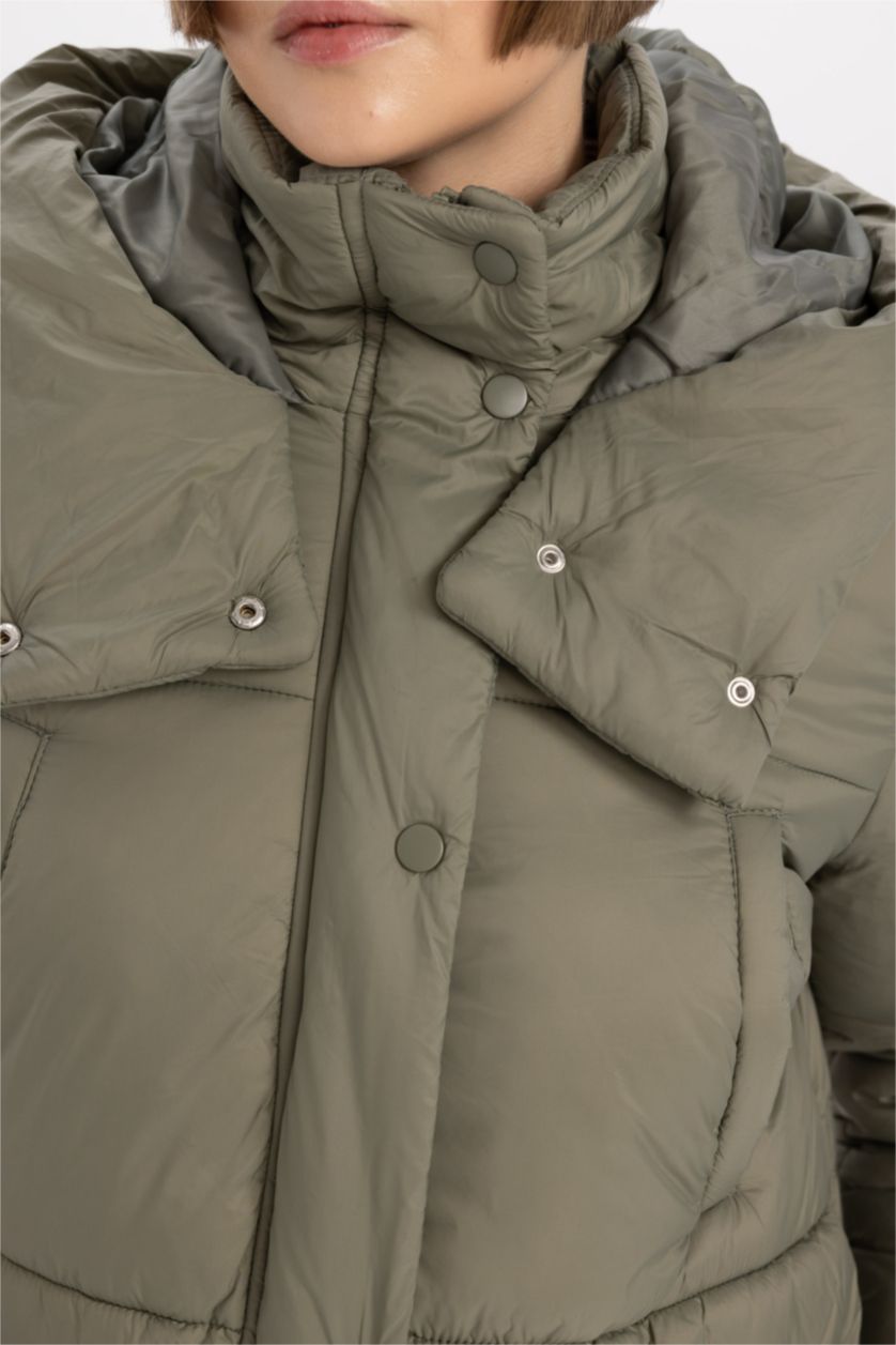 Kadın Haki Parka