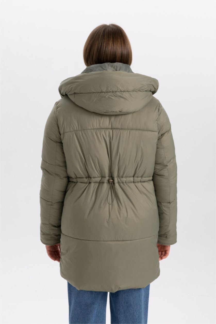 Kadın Haki Parka