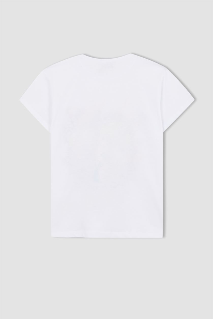 FILLES Blanc T-shirt à manches courtes Tinker Bell Fille
