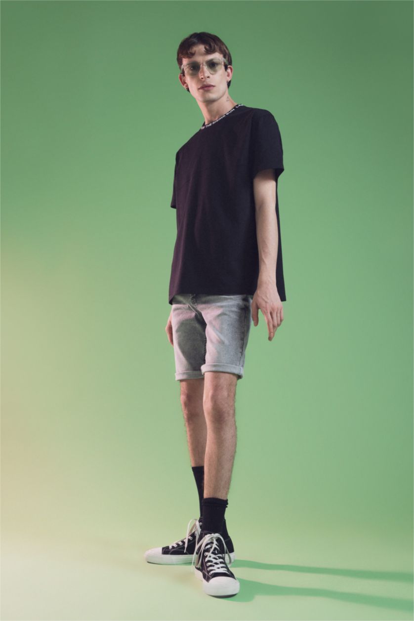 رجال رمادي فاتح Skinny Fit