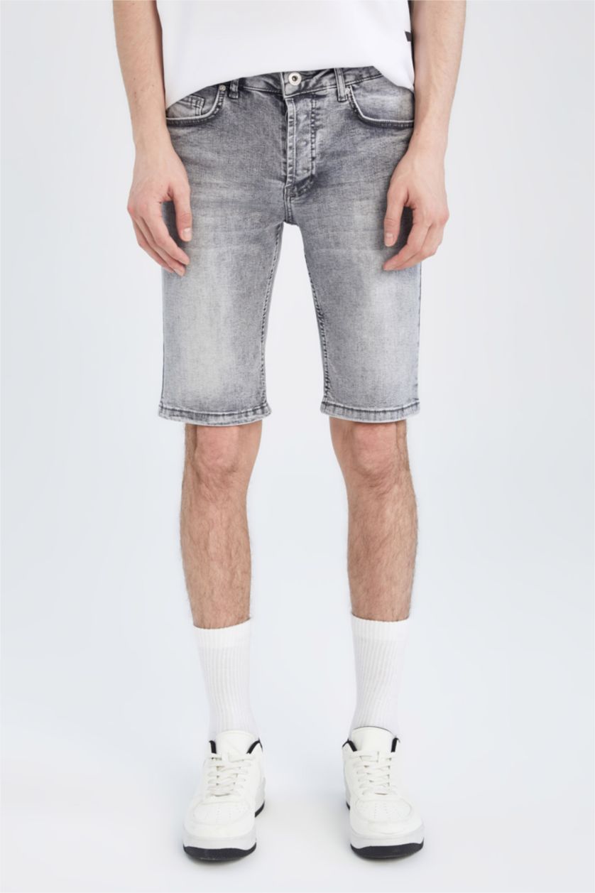 رجال رمادي فاتح Skinny Fit