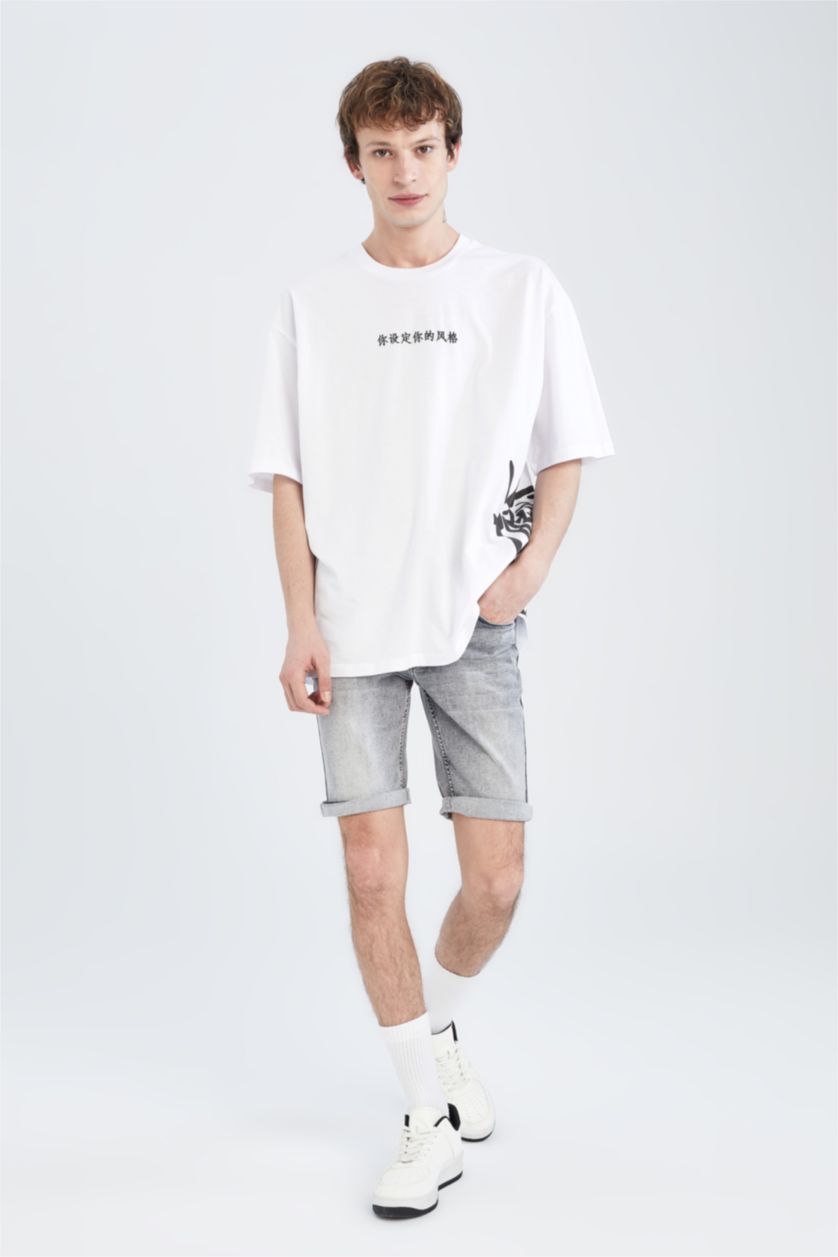 رجال رمادي فاتح Skinny Fit
