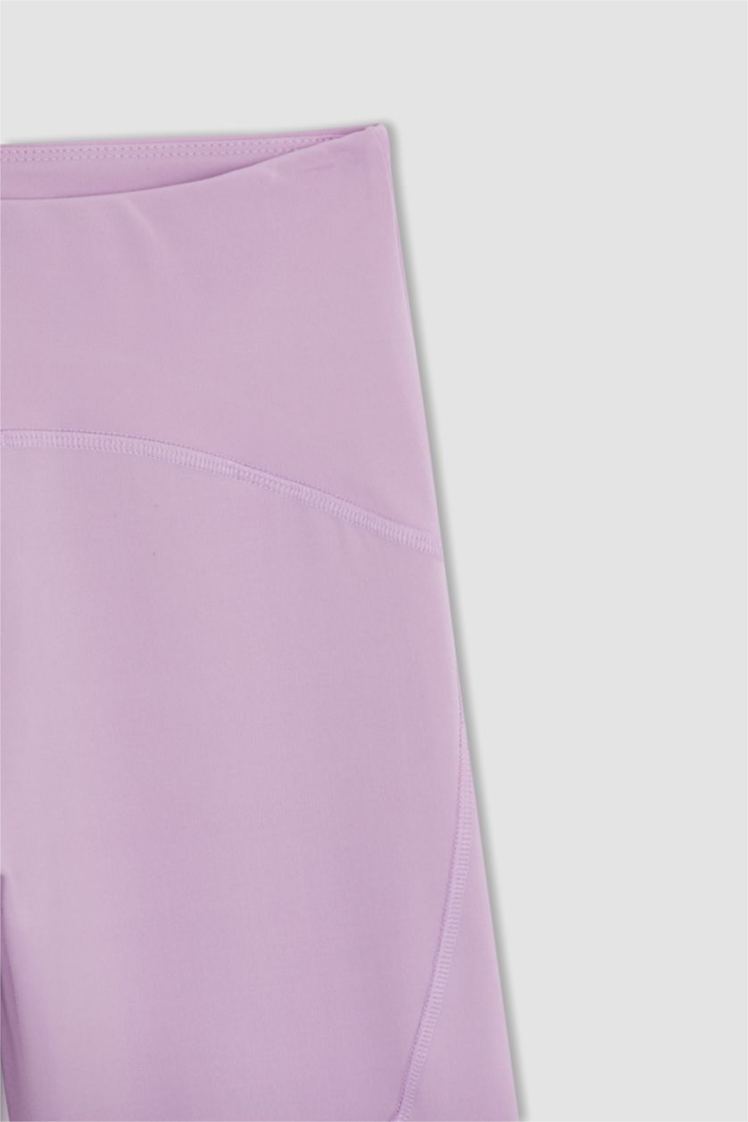 Женщины Сиреневый High Waist Sport Leggings