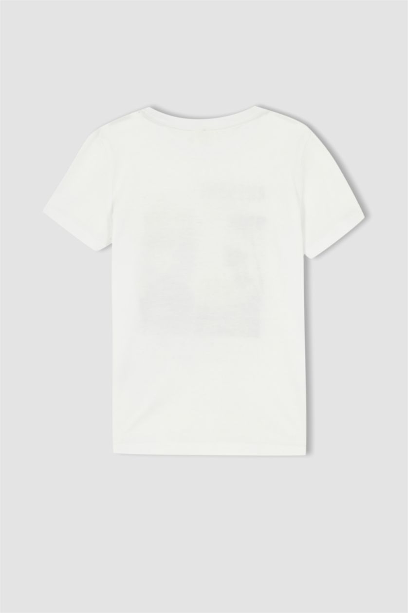 BOYS & TEENS White Boy Regular Fit Crew Neck Short Sleeve Set of 2