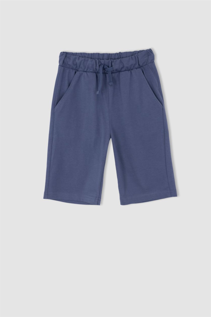 GARÇONS Orange Ensemble En Tricot Col rond Manche Courte 2 Garçon