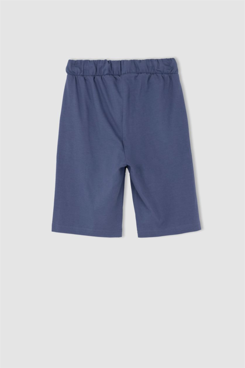 GARÇONS Orange Ensemble En Tricot Col rond Manche Courte 2 Garçon