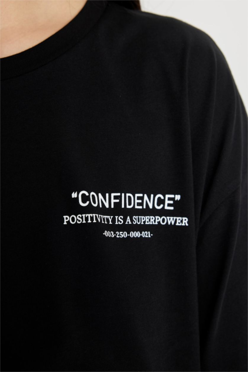 نساء أسود فستان حمل ميدي نص ردن قصة عادية