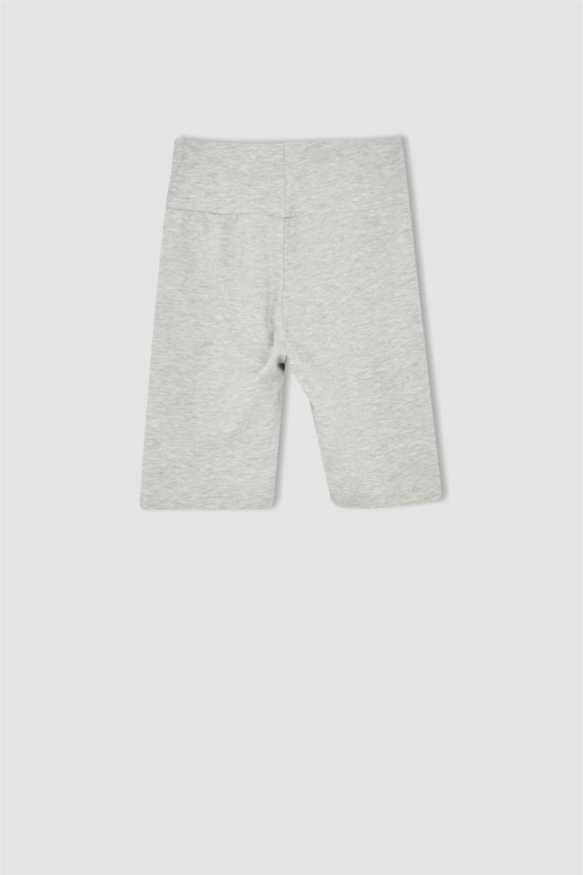 FEMME Gris Clair Legging de motard à imprimé durable et coupe extra slim de DeFacto Fit