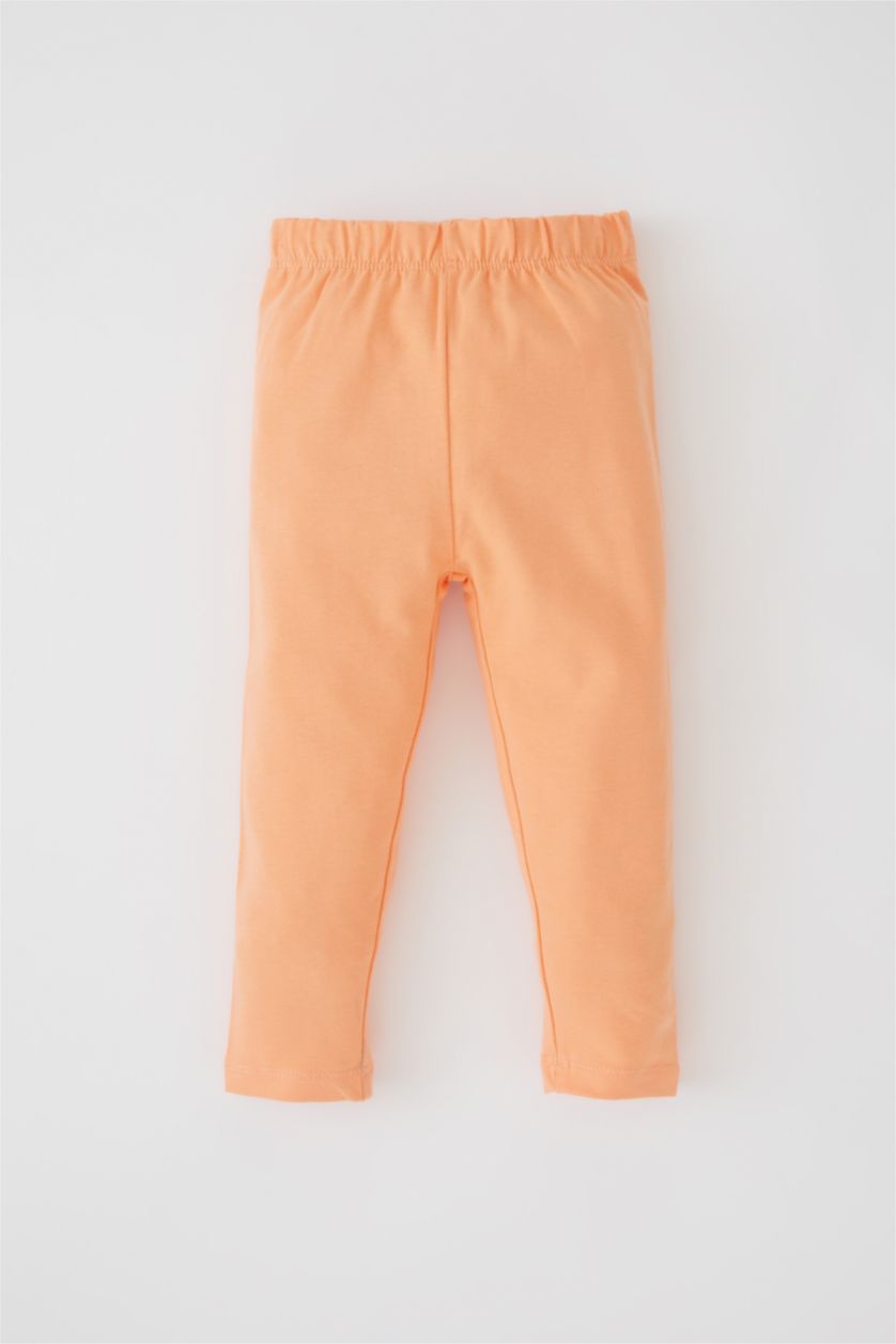 BÉBÉ FILLE Orange Ensemble En Tricot Col Ras Du Cou Ballerine Manche Courte 2 BéBé Fille