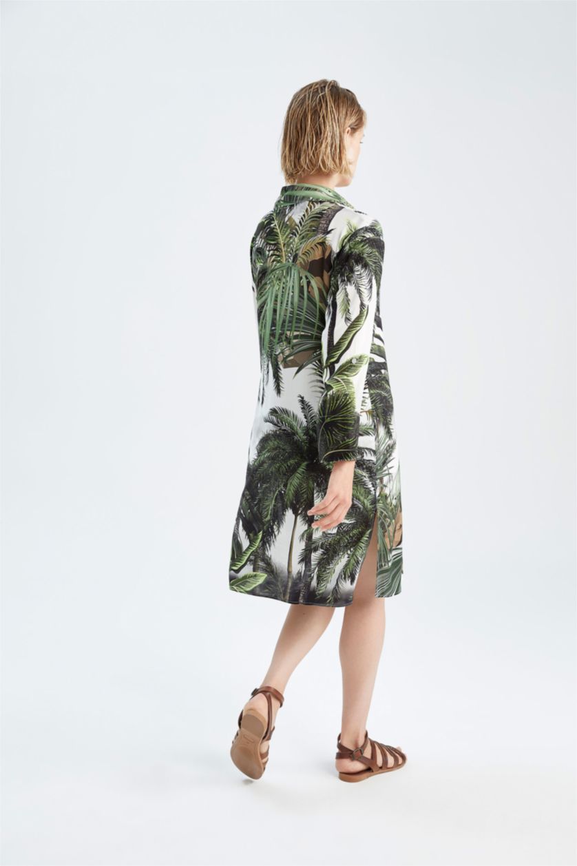 FEMME Vert Vêtements de plage Coupe Régulière Fall In Love