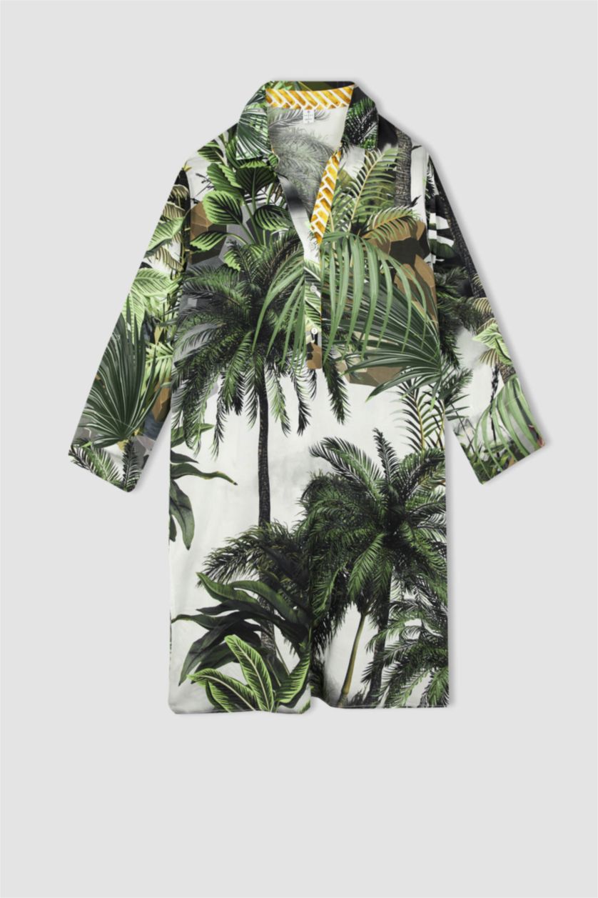 FEMME Vert Vêtements de plage Coupe Régulière Fall In Love