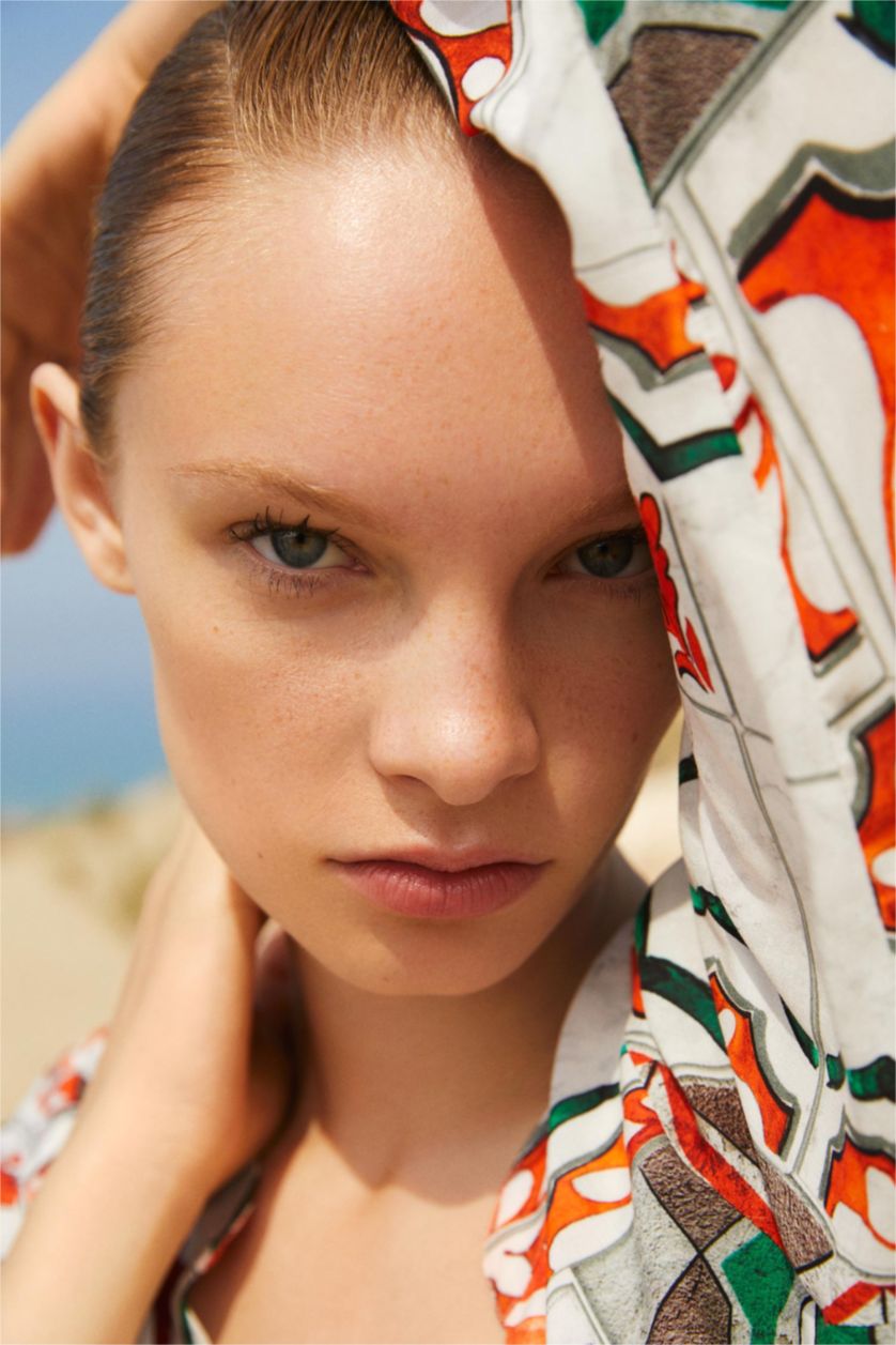 FEMME Orange Vêtements de plage Coupe Régulière