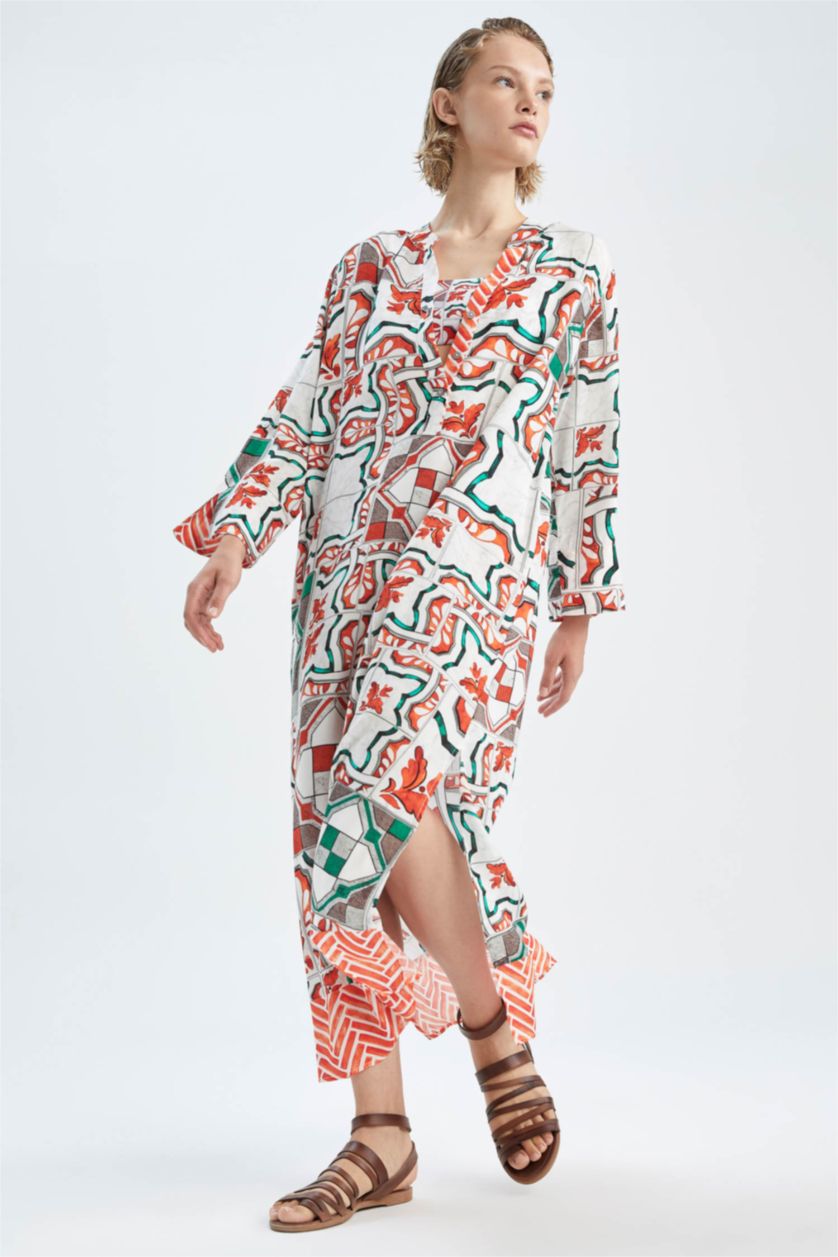 FEMME Orange Vêtements de plage Coupe Régulière