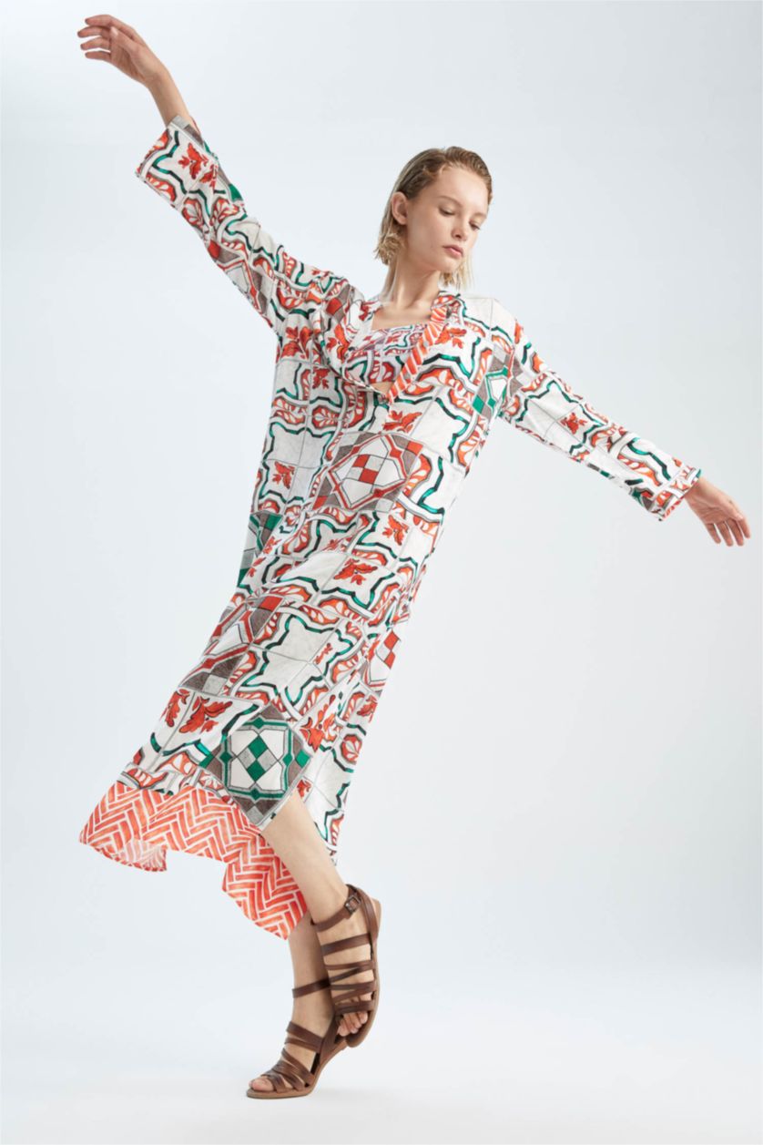FEMME Orange Vêtements de plage Coupe Régulière