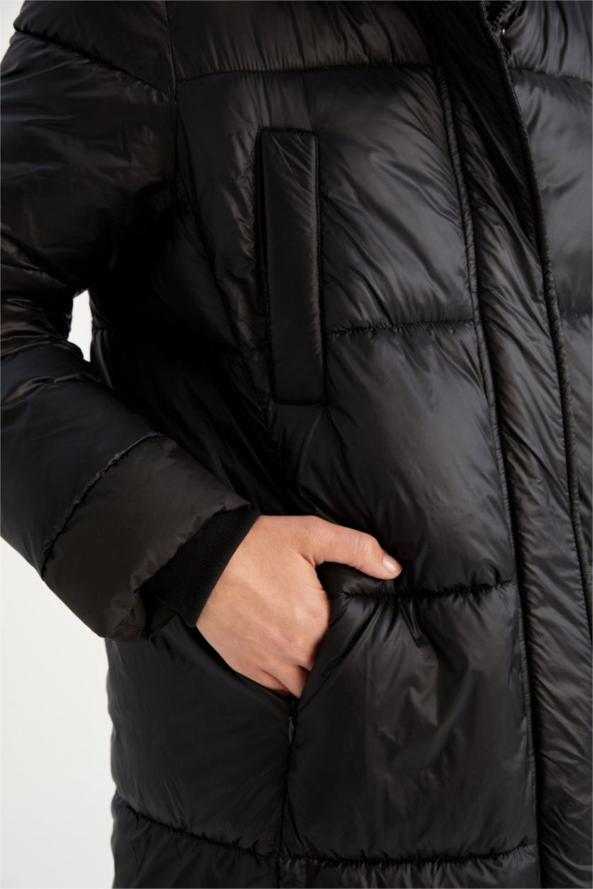 Женщины Черный Coat