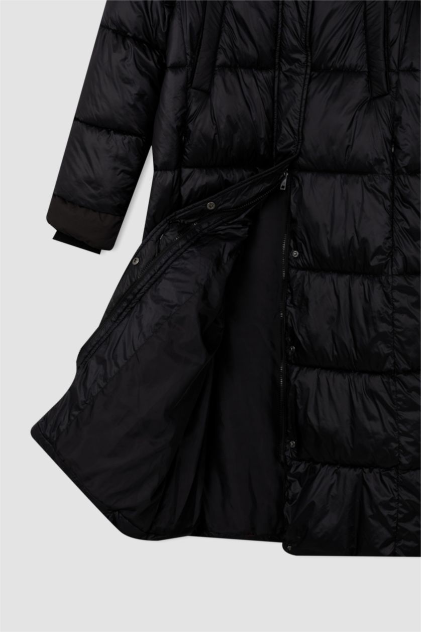 Женщины Черный Coat