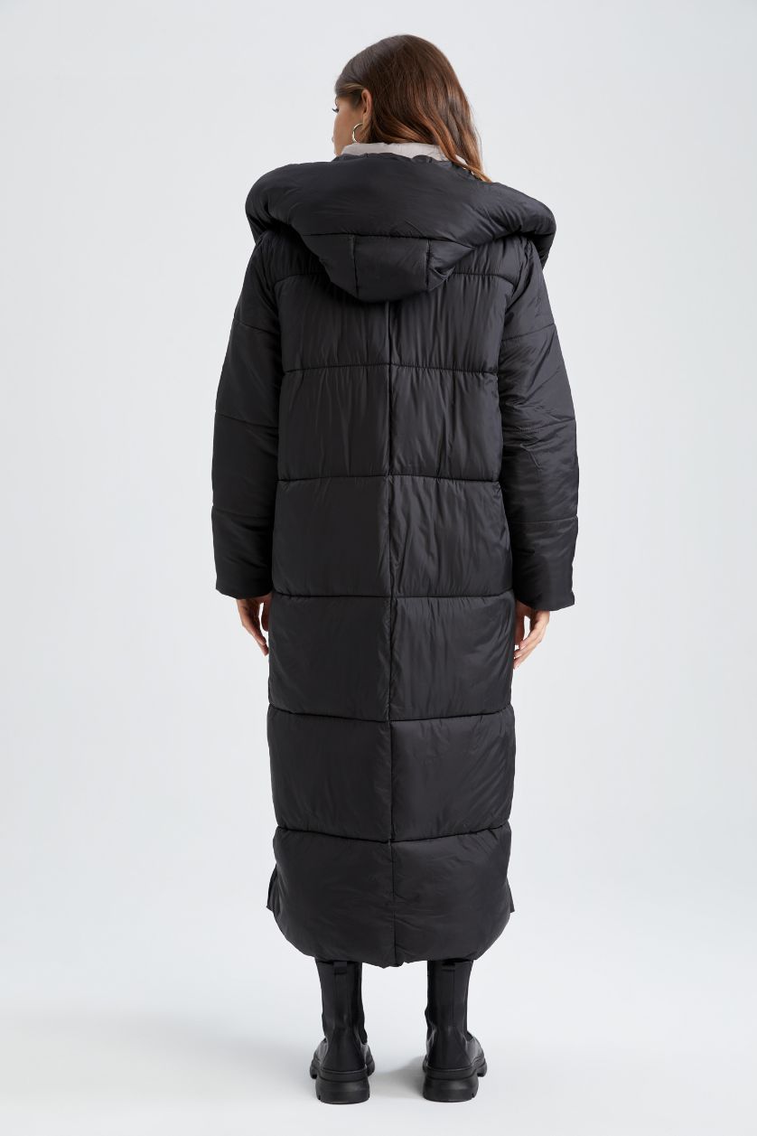 Kadın Siyah Parka
