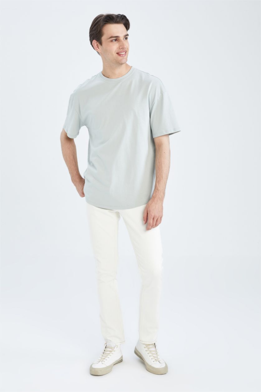 HOMME Écru Jean coupe slim durable Pedro