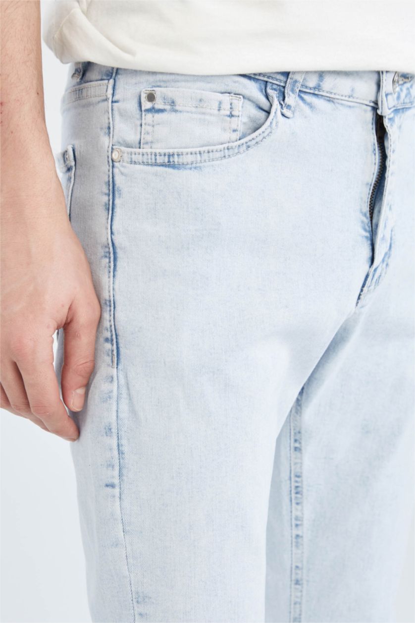HOMME Bleu Super Skinny Trousers