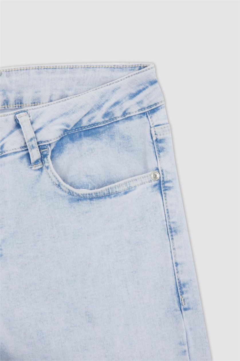 HOMME Bleu Super Skinny Trousers