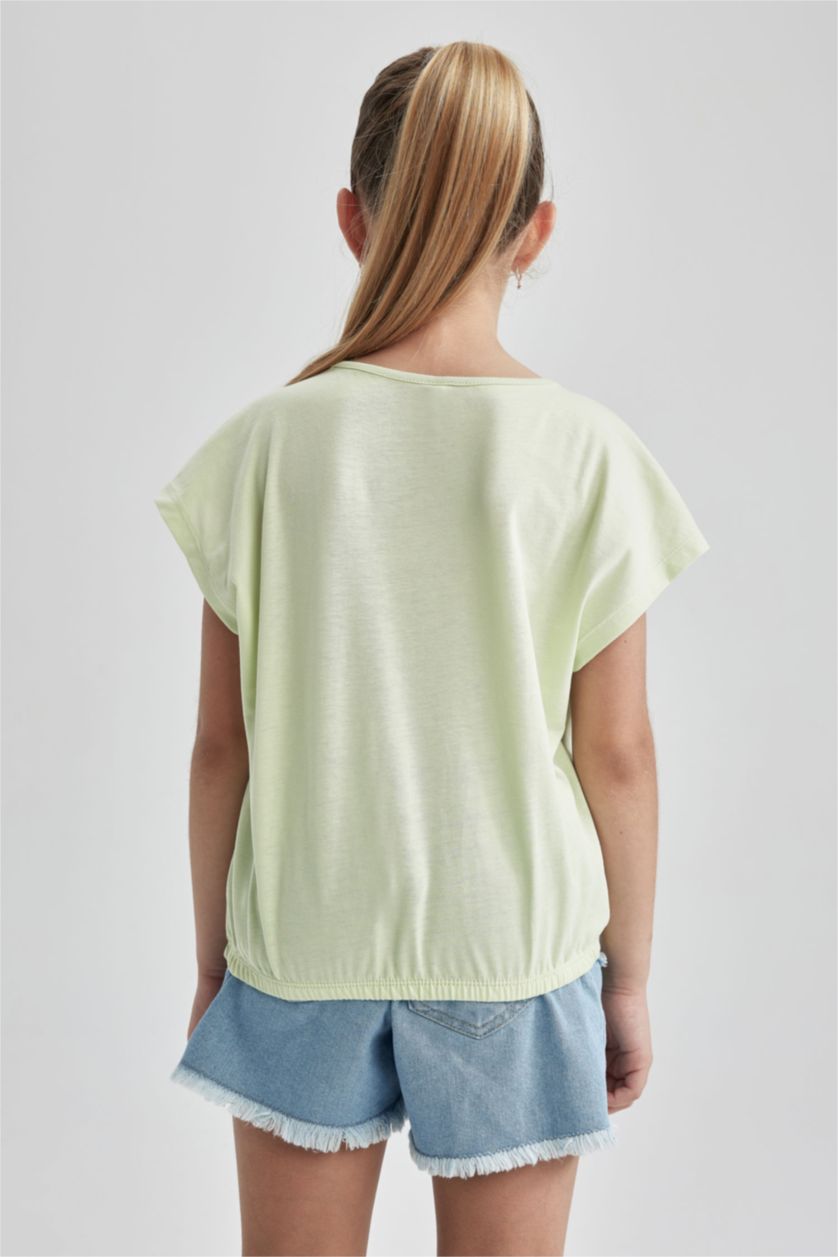 GIRLS & TEENS Mint Regular Fit Short Sleeve T-Shirt