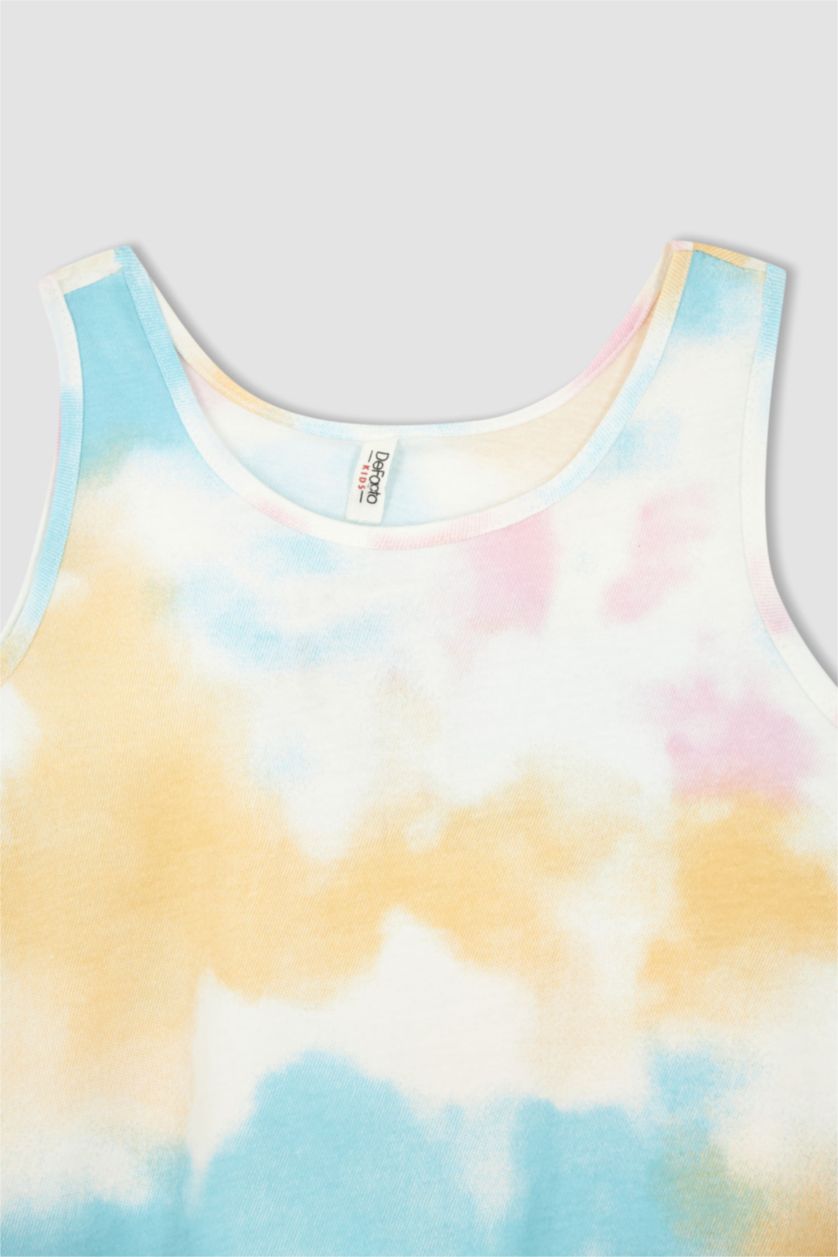 FILLES Orange Clair Débardeur Fille Coupe Regular