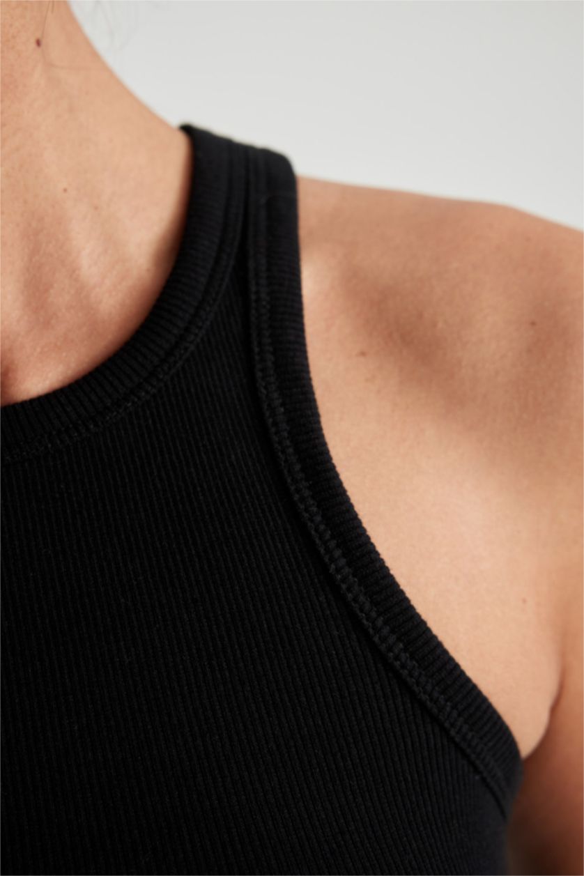 FEMME Noir Coupe slim raccourcie