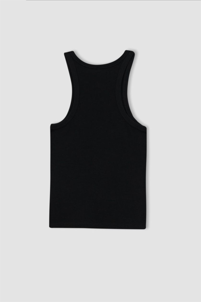 FEMME Noir Coupe slim raccourcie