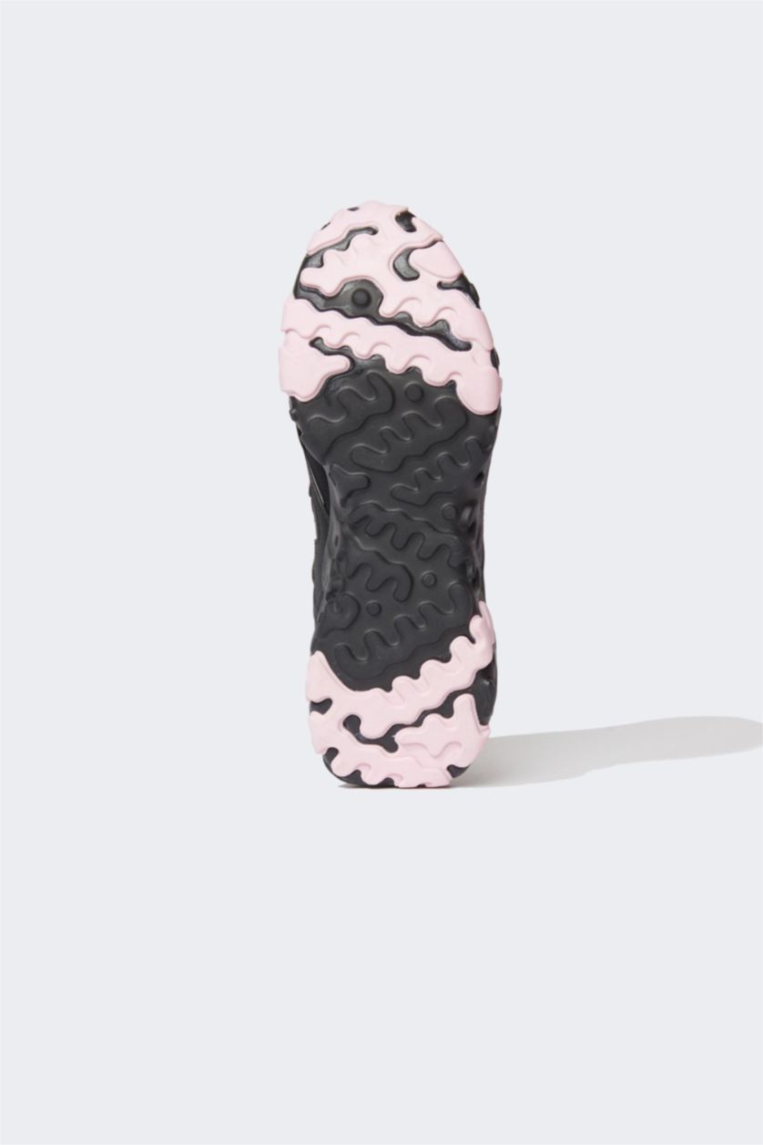 Женщины Черный Сопртивная обувь на шнуровке из искусственной кожи, DeFactoFit