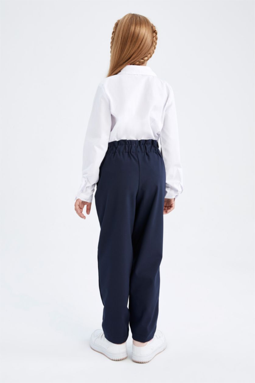 GIRLS & TEENS NAVY Girl's Black School Trousers