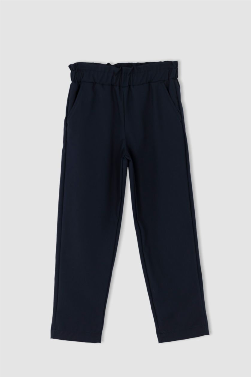GIRLS & TEENS NAVY Girl's Black School Trousers
