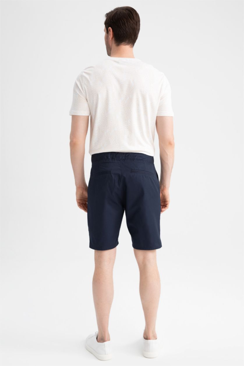 HOMME Marin Short coupe slim à nouer à la taille