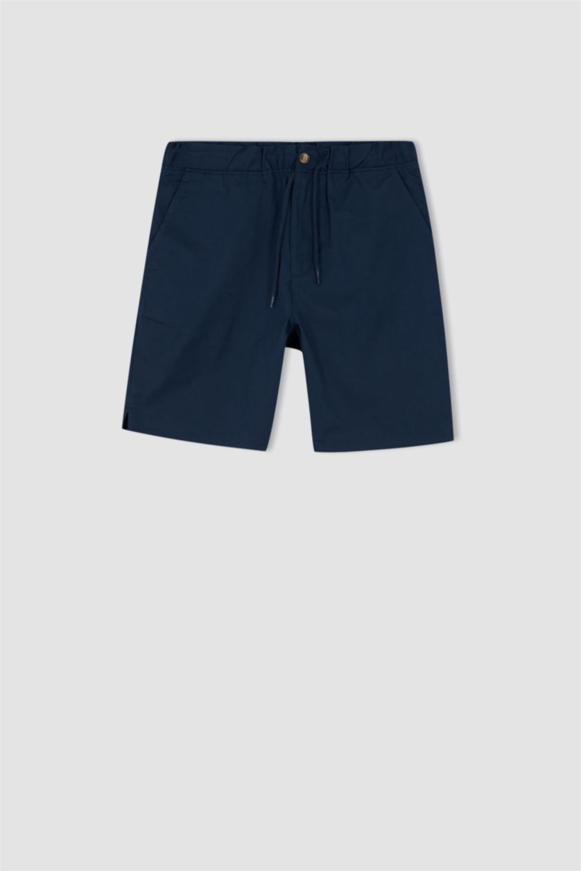 HOMME Marin Short coupe slim à nouer à la taille