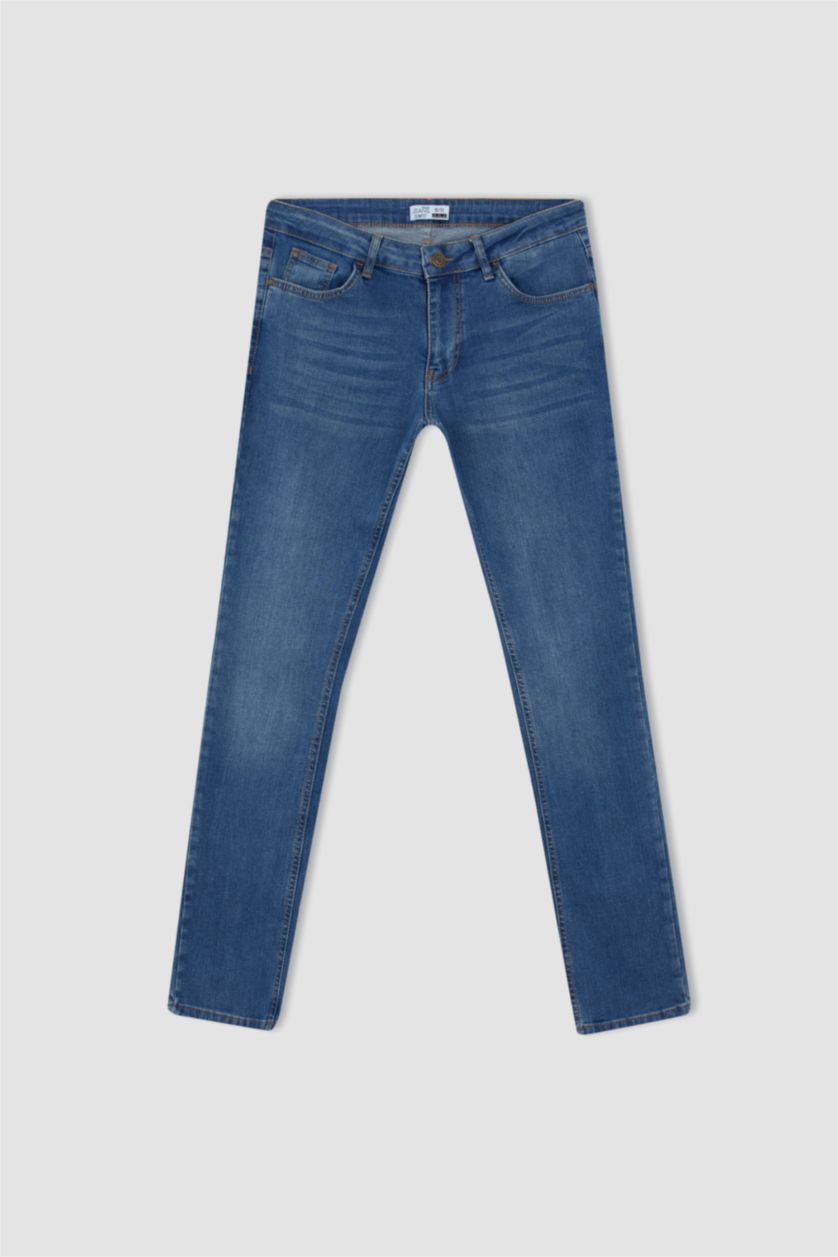 HOMME Bleu Pantalon PEDRO - Coupe slim en jean