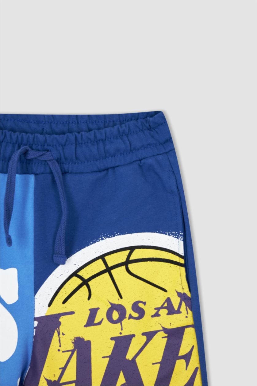 GARÇONS Bleu Short Tissu Sweat Fin