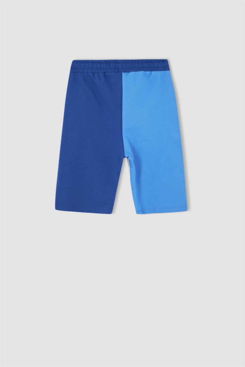 GARÇONS Bleu Short Tissu Sweat Fin