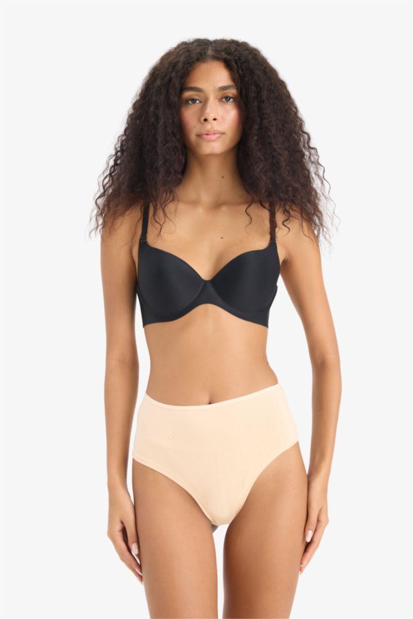 Woman Beige Fall in Love 2 Piece Packaged Slip Panties