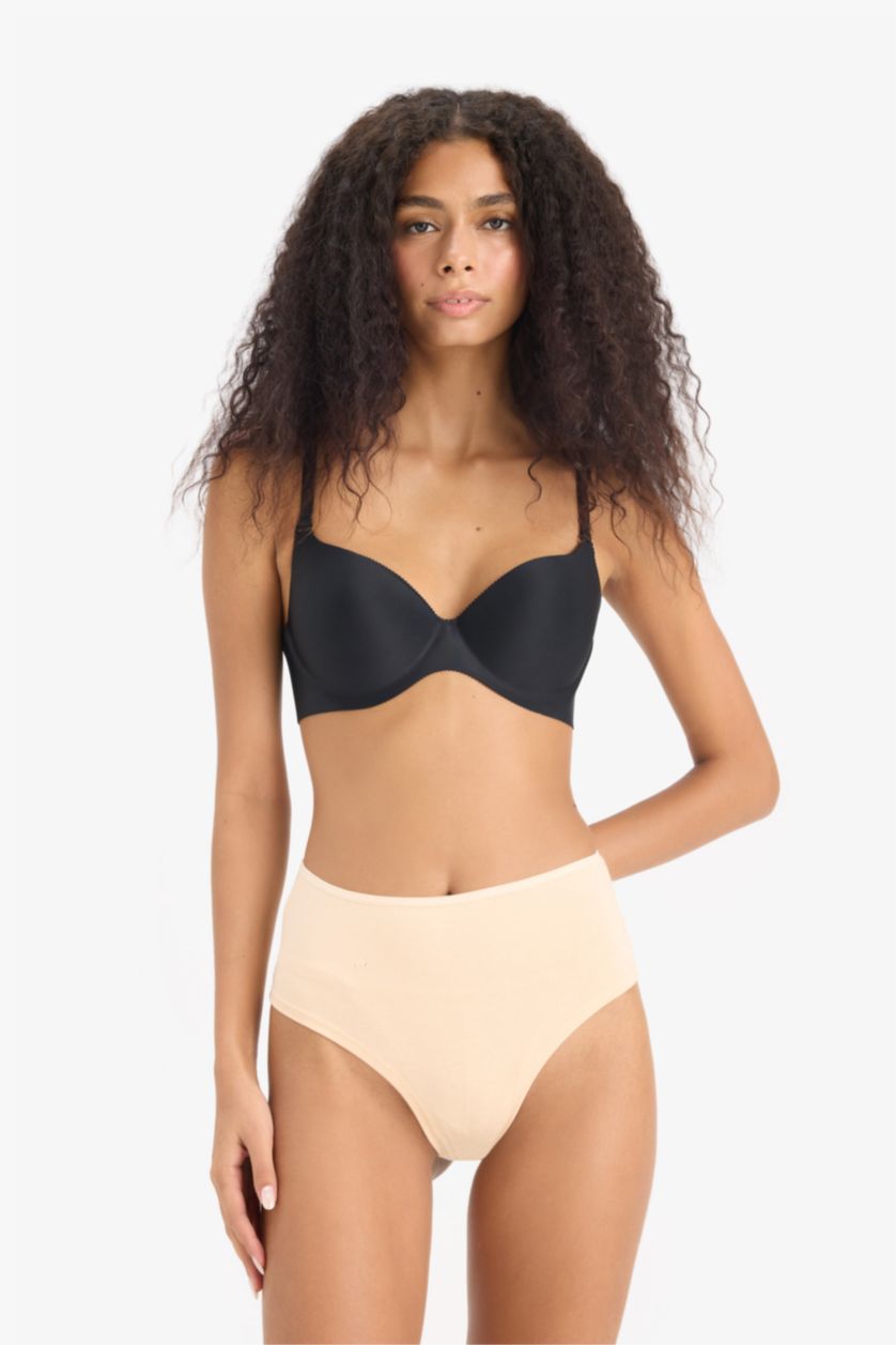 Woman Beige Fall in Love 2 Piece Packaged Slip Panties