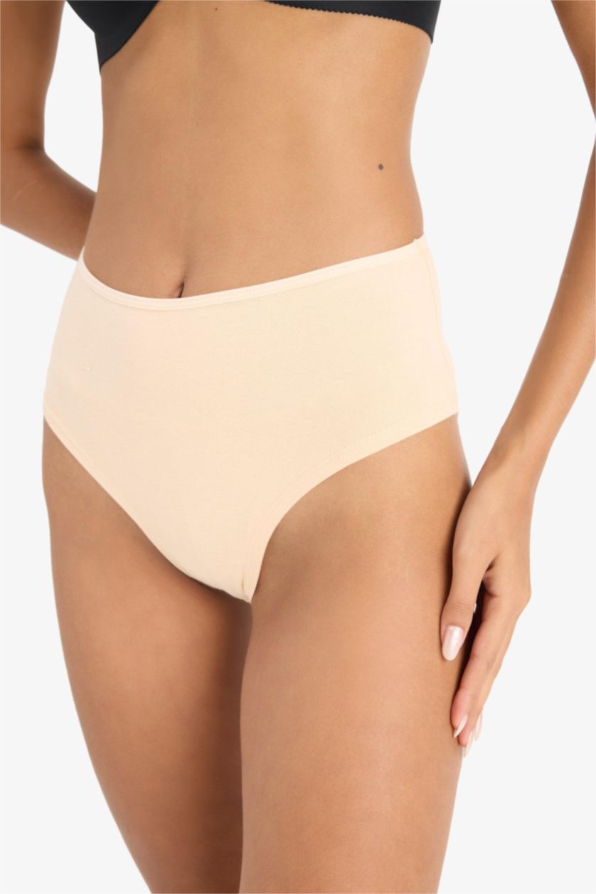 Woman Beige Fall in Love 2 Piece Packaged Slip Panties