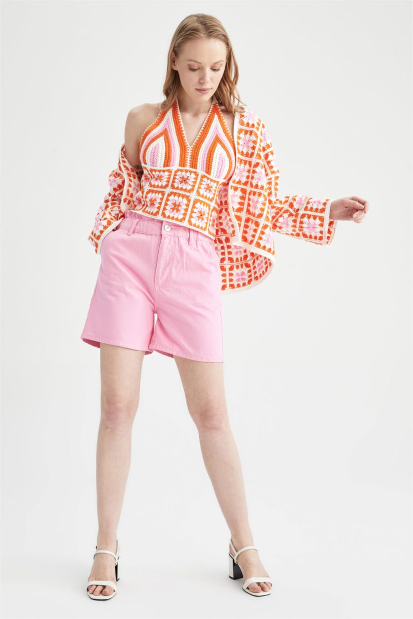 WOMAN Ecru Fitted V Neck Sleeveless Camisole Vest