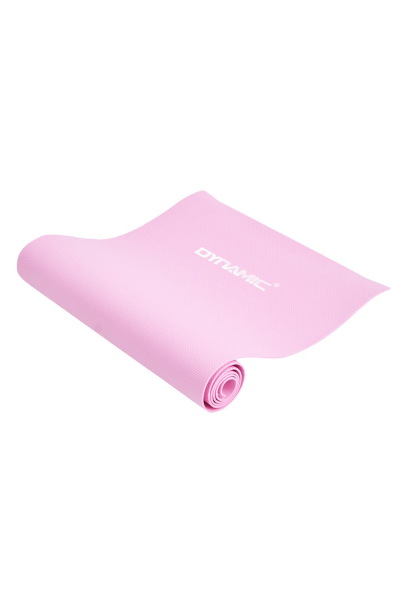 Kadın Pembe Kadın Slogan Baskılı Yoga ve Pilates Matı