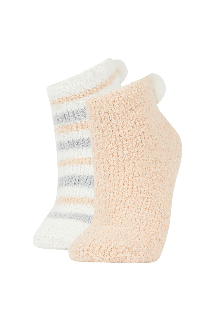 FEMME Karma Lot De 2 Paires De Chaussettes À Pompons Pour Femmes