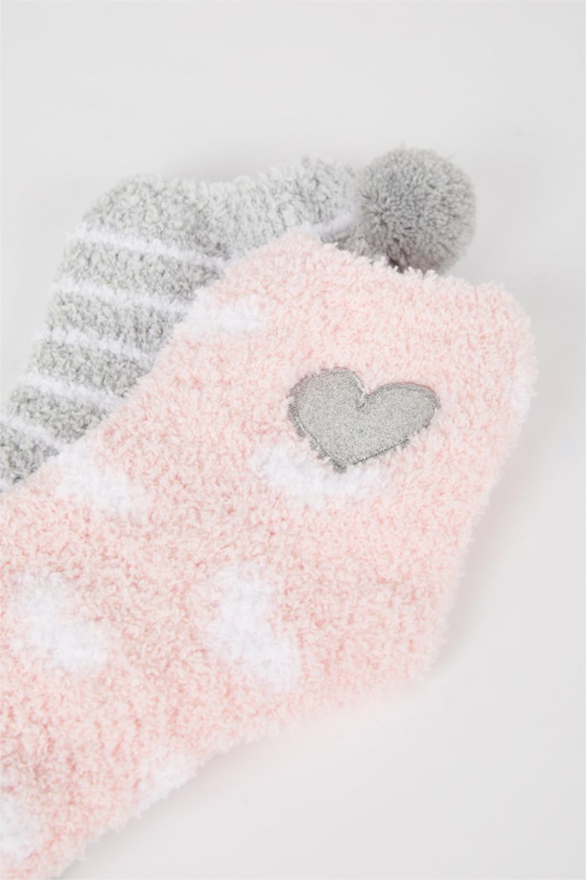 Әйелдерге Түрлі түсті Әйелдерге 2 үй шұлықтары