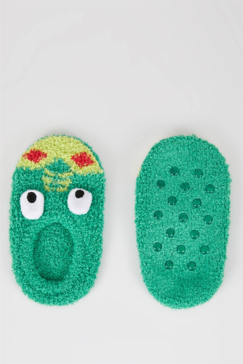 GARÇONS Vert Chaussettes Courtes En Coton Pour Garçon