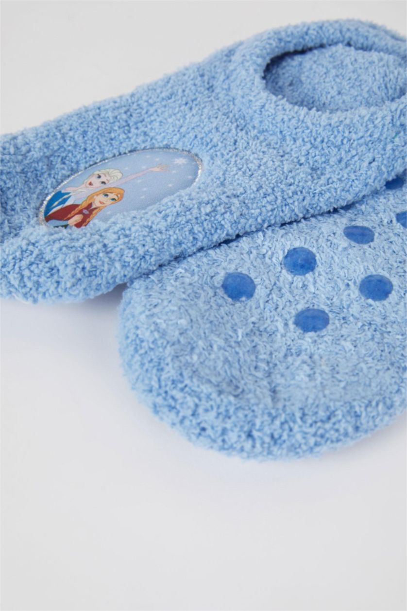 GIRLS & TEENS Pink Girl Frozen Licensed Home Socks