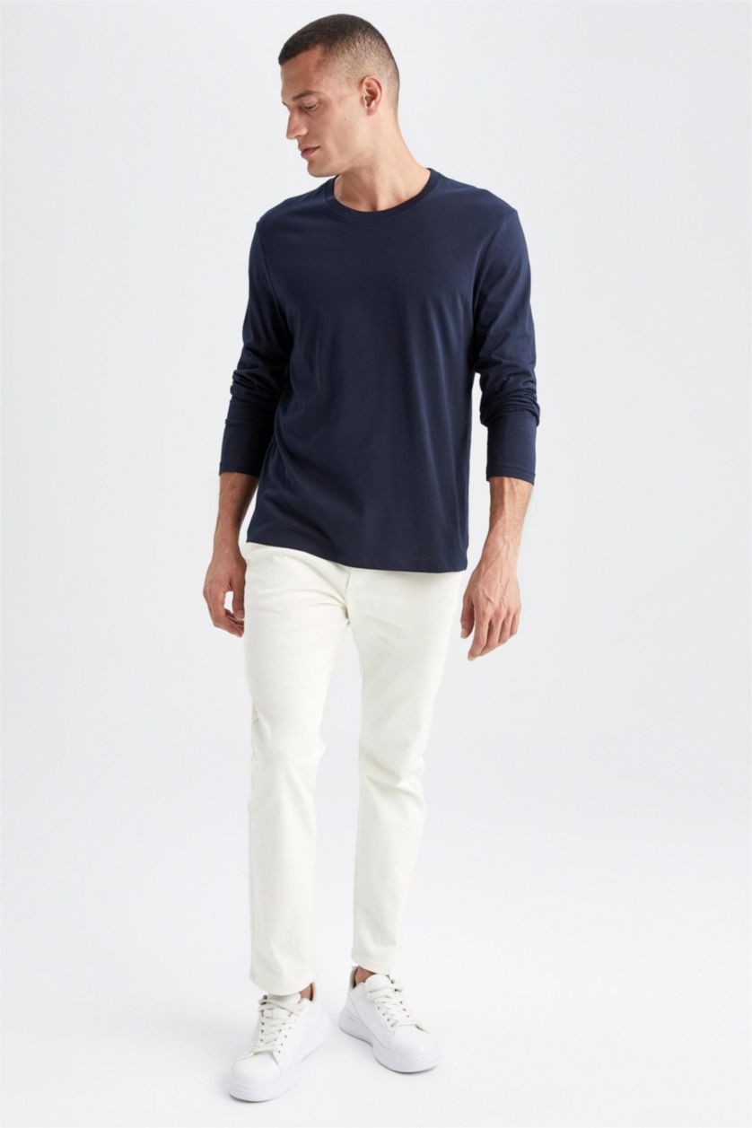 MAN NAVY Slim Fit Short Sleeve T-Shirt