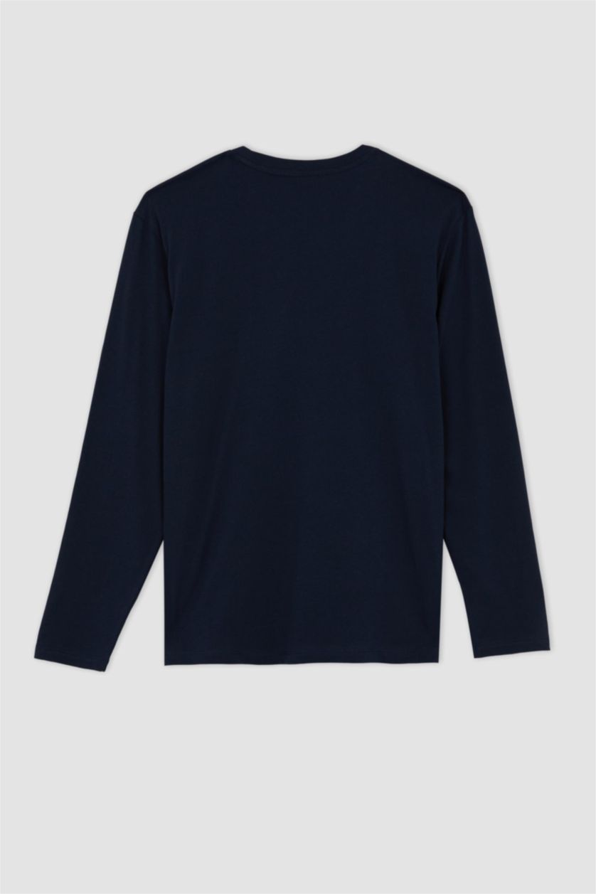 MAN NAVY Slim Fit Short Sleeve T-Shirt